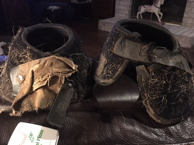 DIY bell boots repair